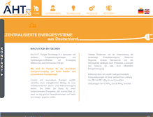 Tablet Screenshot of aht-energy.com